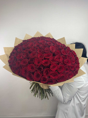 Букет «Бесконечная любовь (101 роза)»