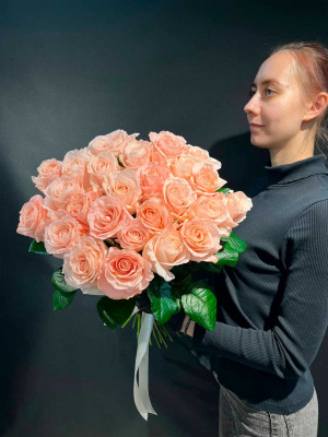 Букет «Роза «Саида» 25 шт.»