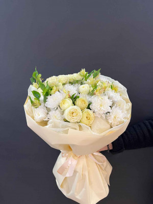 Букет «Ванильное небо»