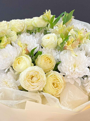 Букет «Ванильное небо»