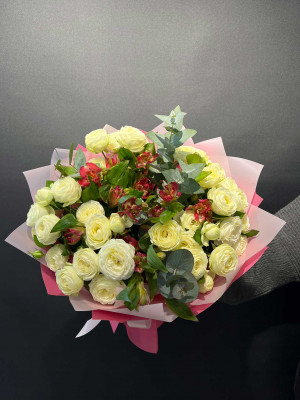 Букет «Закат в саду»