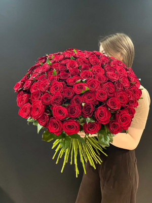Букет «101 Роза Престиж»