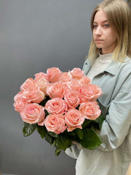 Букет Роза «Saida» 15 шт (под ленту)