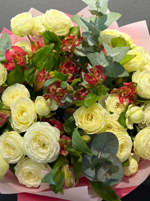 Букет «Закат в саду»