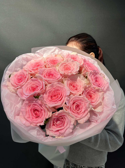 Букет «Роза Мандала 15 шт»