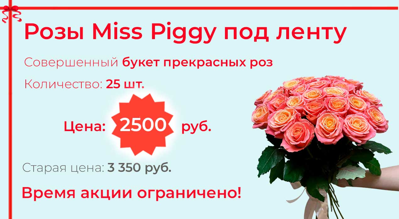 Акция 43 Miss Piggy 25 шт